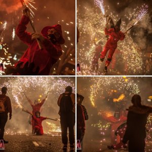 Correfoc Fallas Valencia 2019
