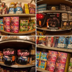 Winkelbezoek Quartel Vuurwerk