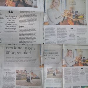 Krantenartikel interview