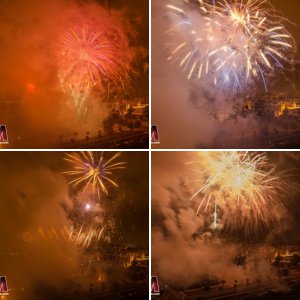 Pirotecnia Europla de Belgida - Castillo- Las Fallas 2016