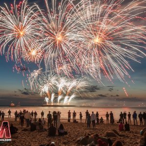 Internationaal vuurwerkfestival Scheveningen - 17-08-2018