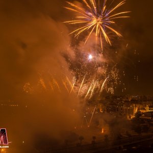 Pirotecnia Europla de Belgida - Castillo- Las Fallas 2016