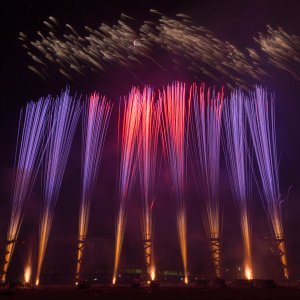 Nit del Foc pirotecnia Marti
