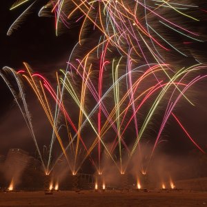 Nit del Foc pirotecnia Marti