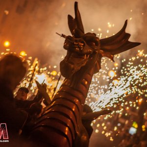 Correfoc Fallas de Valencia 2019