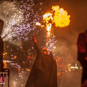 Correfoc Fallas de Valencia 2019