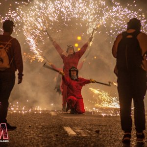 Correfoc Fallas de Valencia 2019