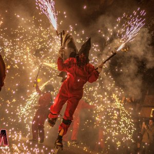 Correfoc Fallas de Valencia 2019