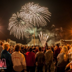 09-08-2019 - Brussel , Les Feux de Laeken - Vuurwerk in Laken