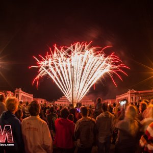 09-08-2019 - Brussel , Les Feux de Laeken - Vuurwerk in Laken