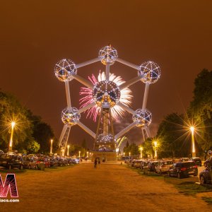 16-08-2019 Aquarêve, Les Feux de Laeken - Vuurwerk in Laken