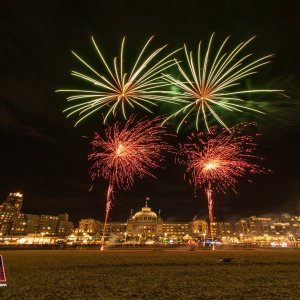 01-12-2019 , wintervuurwerk Scheveningen