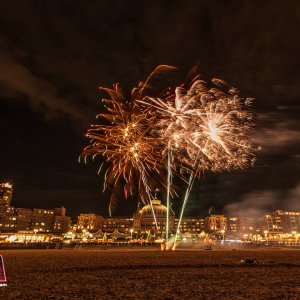 01-12-2019 , wintervuurwerk Scheveningen