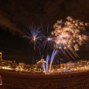 01-12-2019 , wintervuurwerk Scheveningen