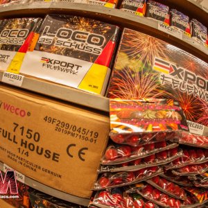 Winkel bezoek , quartel-vuurwerk pijnacker