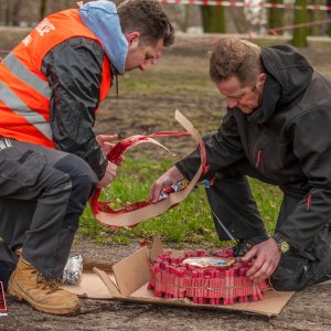 demonstratie vuurwerk federatie - 04-02-2020