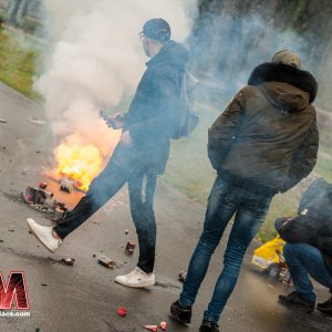 Vuurwerkdemonstratie 12-12-2020 Malieveld