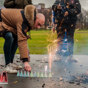 Vuurwerkdemonstratie 12-12-2020 Malieveld