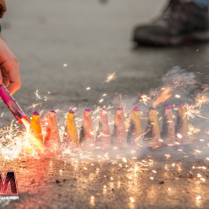 Vuurwerkdemonstratie 12-12-2020 Malieveld