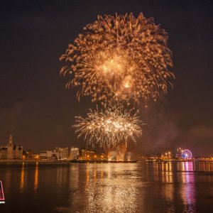 Vuurwerk Antwerpen - 23-07-2022