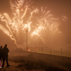 21-01-2023 : Midwinterfeest Katwijk, Quickboys, Xena Vuurwerk ism Evento Fireworks.