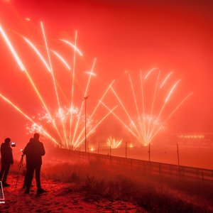 21-01-2023 : Midwinterfeest Katwijk, Quickboys, Xena Vuurwerk ism Evento Fireworks.