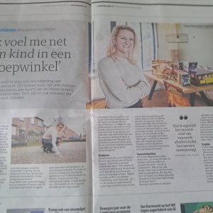 Krantenartikel interview