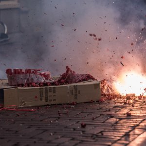 Vuurwerk Amsterdam 02-01-2025