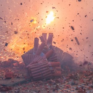 Vuurwerk Amsterdam 02-01-2025