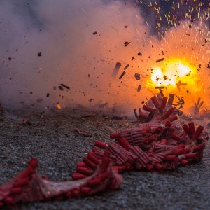 Vuurwerk Amsterdam 02-01-2025