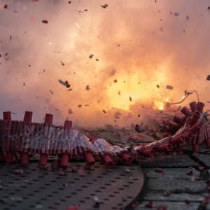 Chinees nieuwjaar 2025 - Den Haag - Pyrofoor.