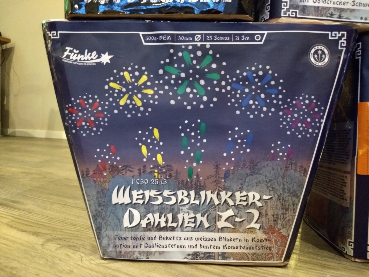 Weisblinker Dahlien Z-2