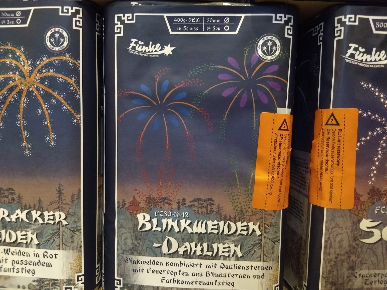 Blinkweiden Dahlien