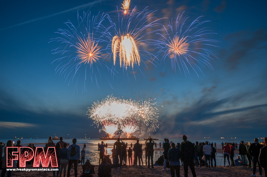 Internationaal vuurwerkfestival Scheveningen - 11-08-2018