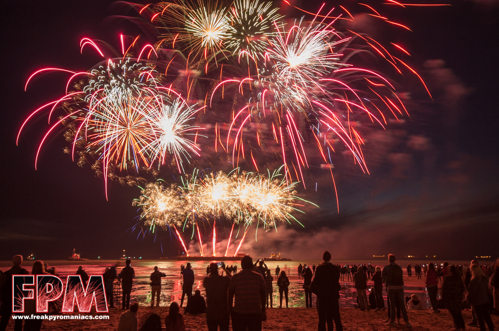 Internationaal vuurwerkfestival Scheveningen - 11-08-2018
