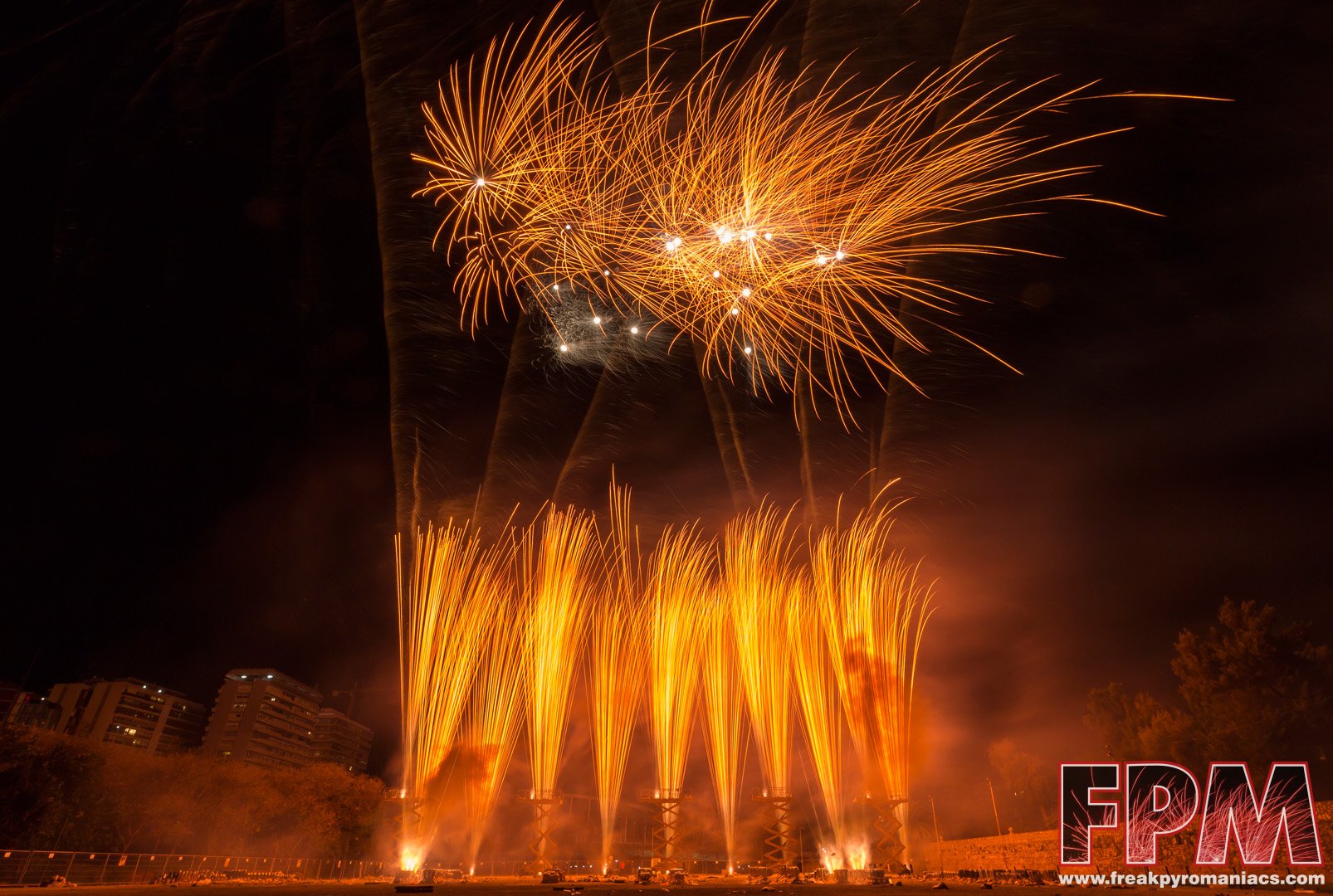 Nit del Foc pirotecnia Marti
