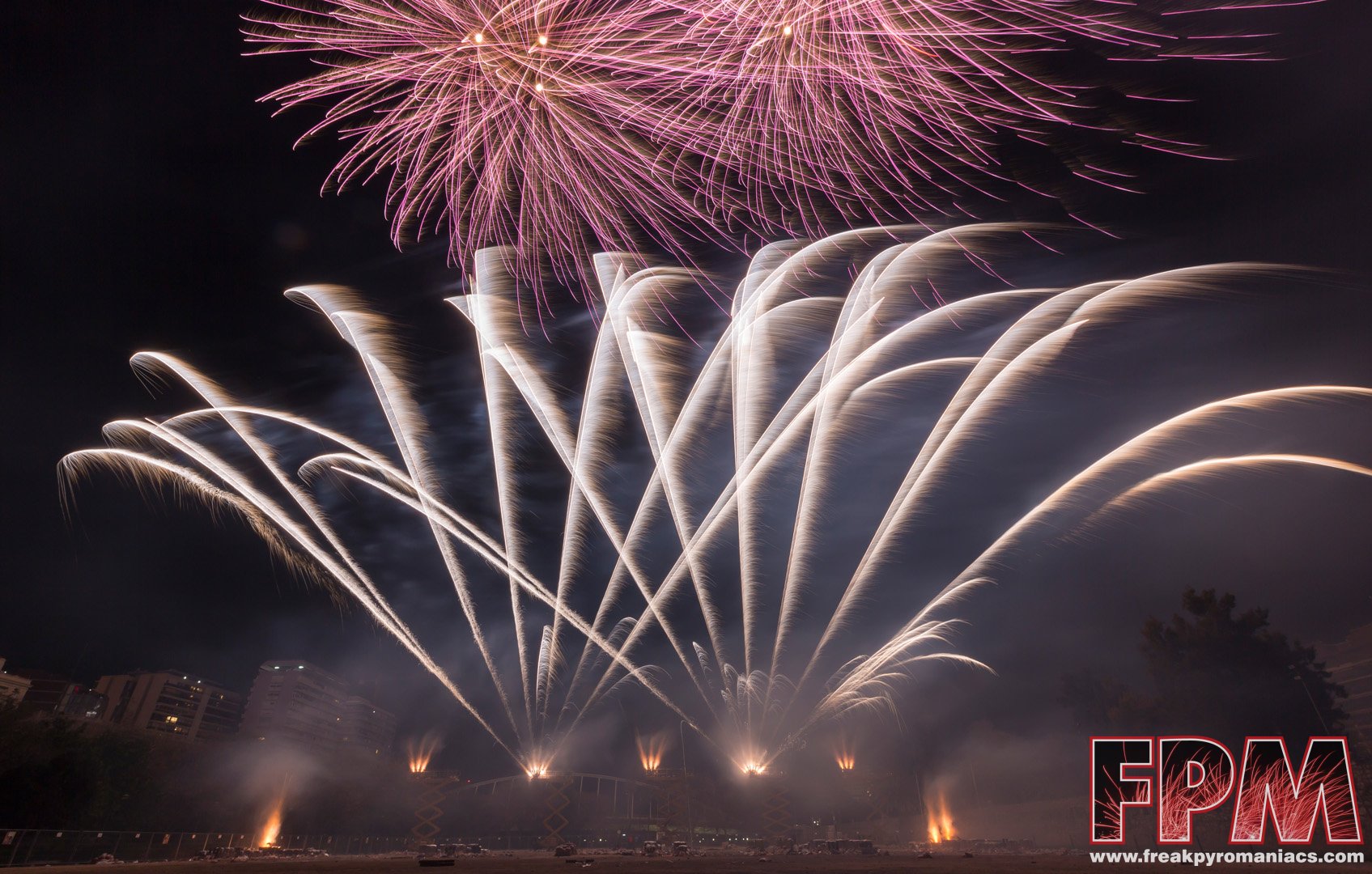 Nit del Foc pirotecnia Marti