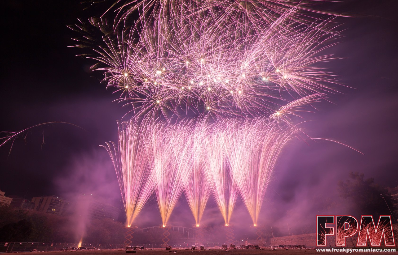 Nit del Foc pirotecnia Marti