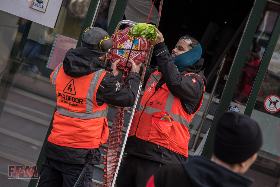 Vuurwerk Amsterdam 02-01-2025