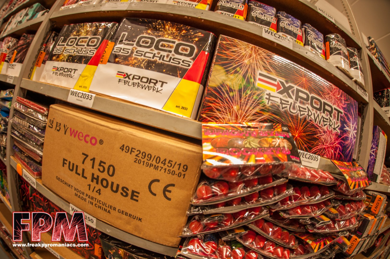 Winkel bezoek , quartel-vuurwerk pijnacker